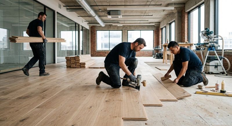 Commercial Hardwood Service in Poway, CA