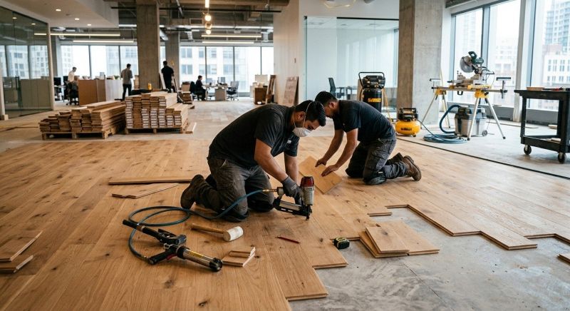 Commercial Hardwood Service in Poway, CA
