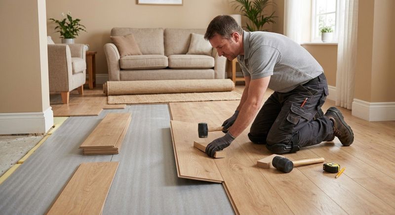 Laminate Floor Installation in Escondido, CA