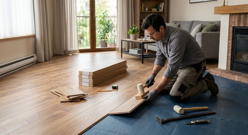 Laminate Floor Installation in Lakeside, CA