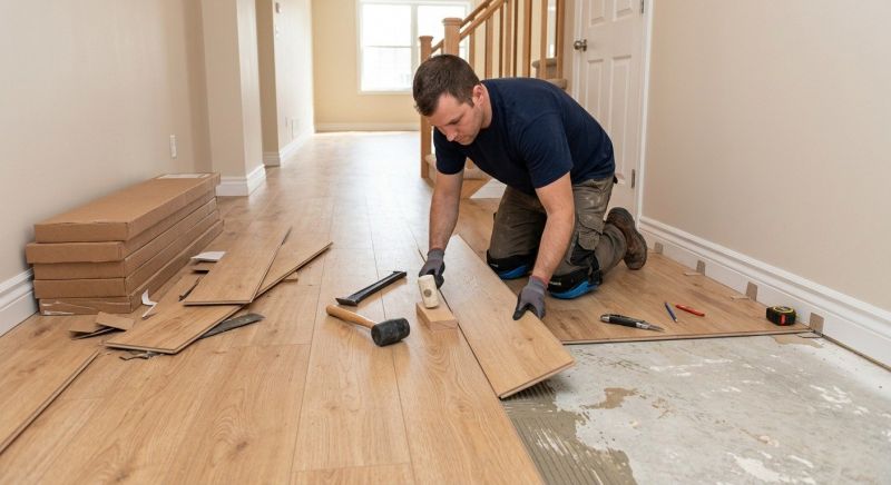 Laminate Floor Installation in San Marcos, CA