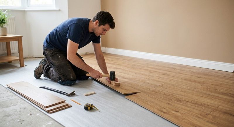Laminate Floor Installation in Vista, CA