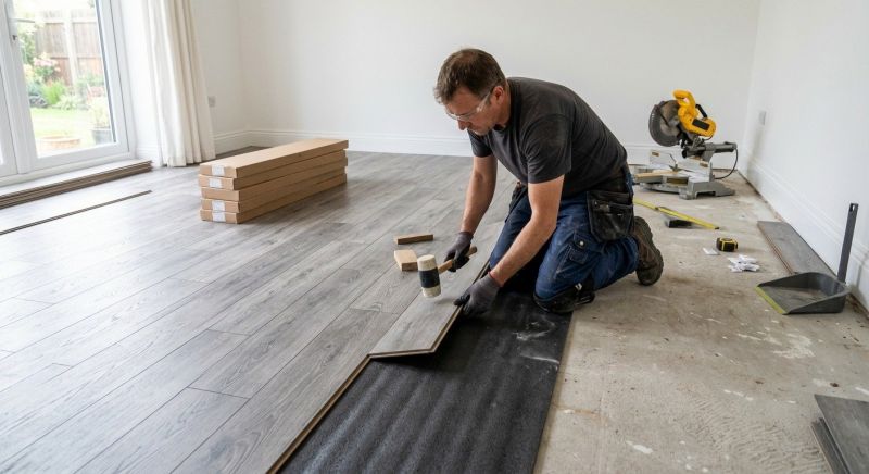 Laminate Floor Remodeling in San Marcos, CA
