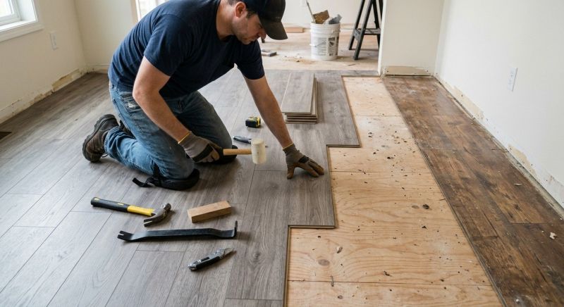 Laminate Floor Replacement in La Jolla, CA