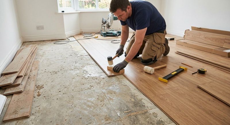Laminate Floor Replacement in Lakeside, CA