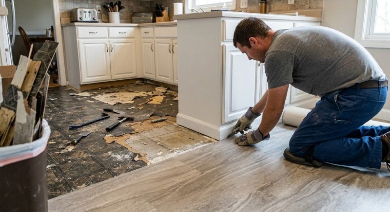 Linoleum Floor Installation in Oceanside, CA