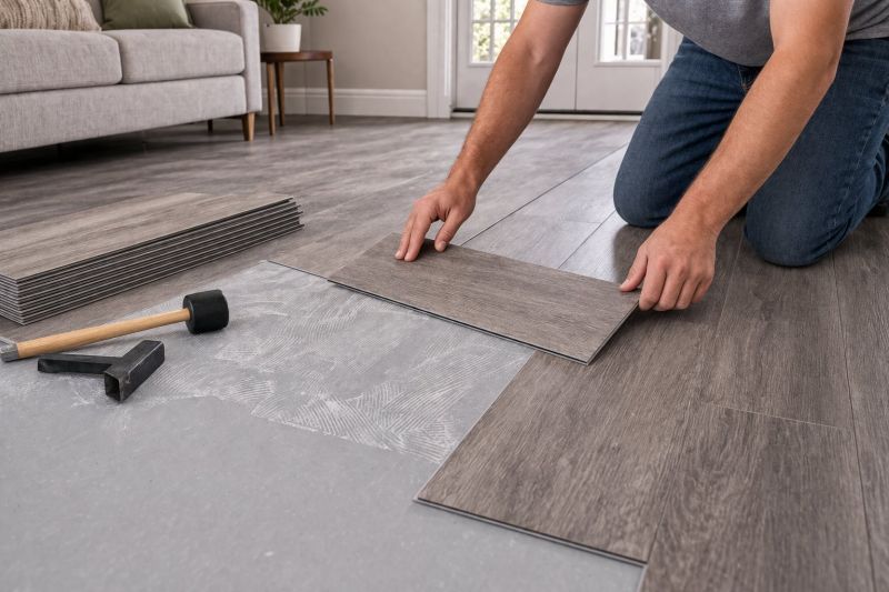 Luxury Vinyl Tile Installation in Lakeside, CA