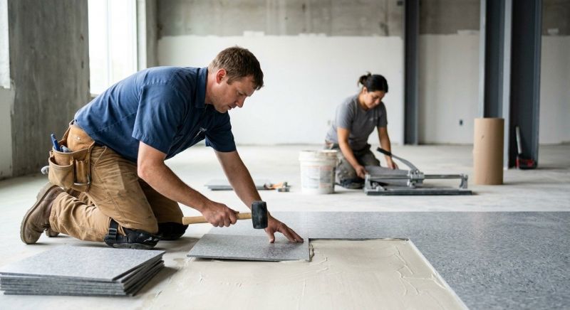 Lvt Flooring Installation in Vista, CA