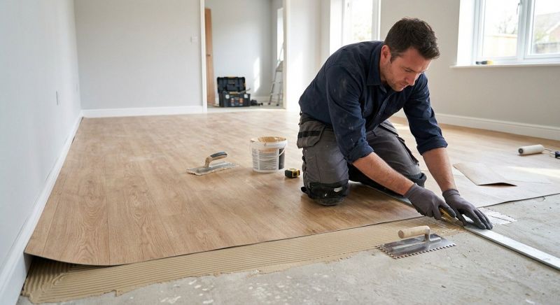 Sheet Flooring Installation in Lakeside, CA