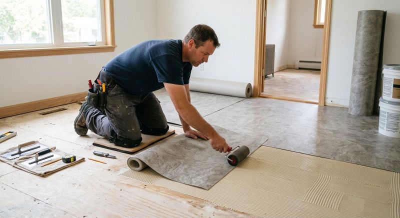 Sheet Vinyl Installation in Oceanside, CA