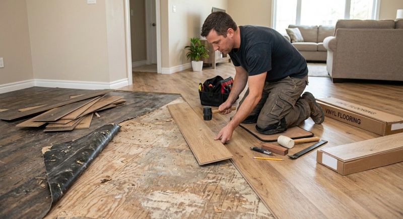 Vinyl Flooring Installation in Santee, CA