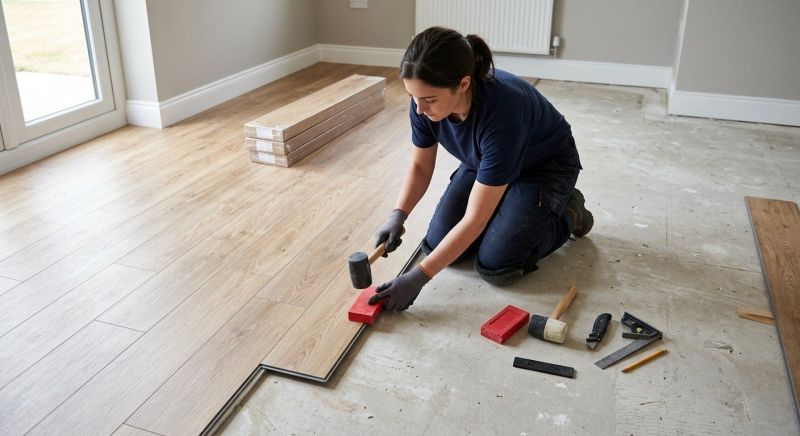 Vinyl Plank Floor Installation in San Marcos, CA