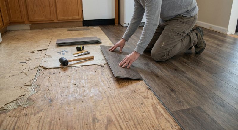 Vinyl Tile Replacement in San Marcos, CA