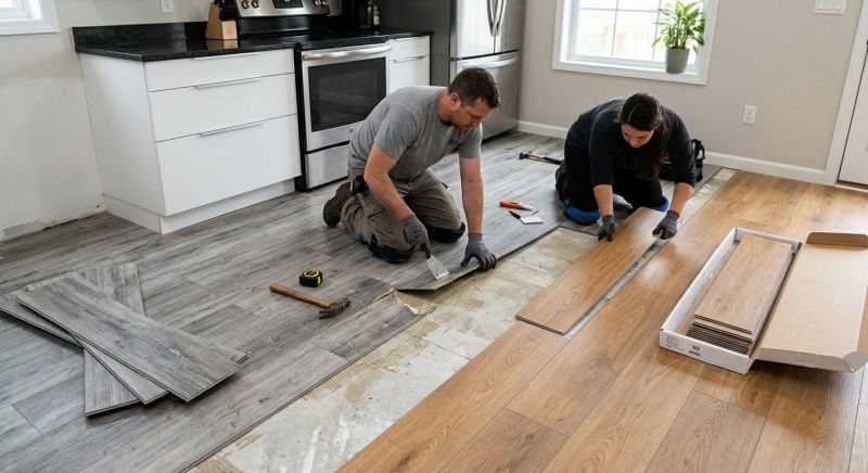 Vinyl Tile Replacement in San Marcos, CA